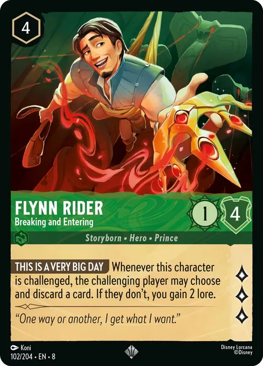 Flynn Rider – Breaking and Entering