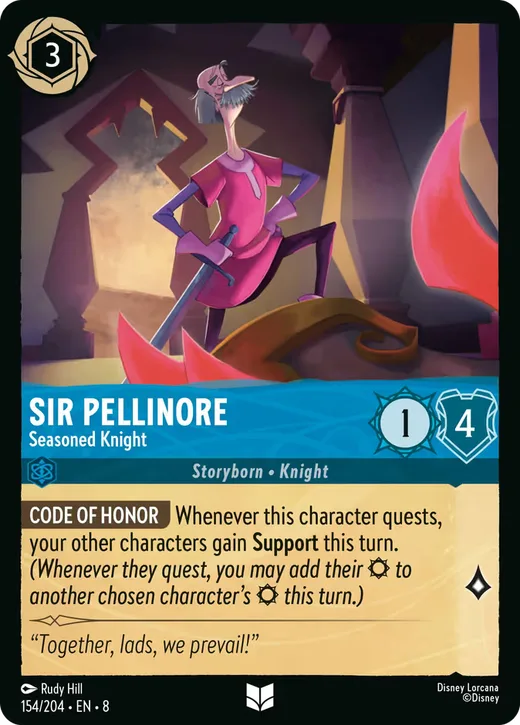 Sir Pellinore – Seasoned Knight