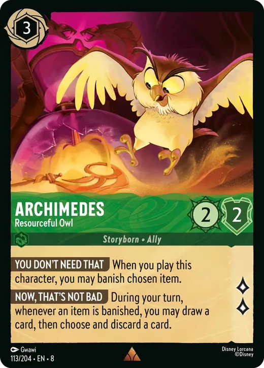 Archimedes – Resourceful Owl