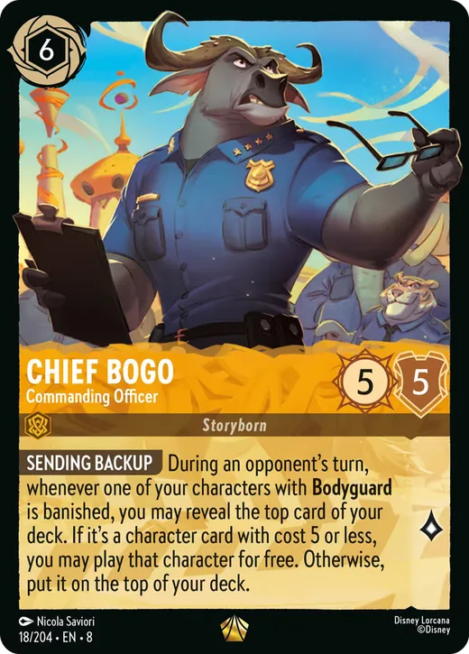 Chief Bogo – Commanding Officer