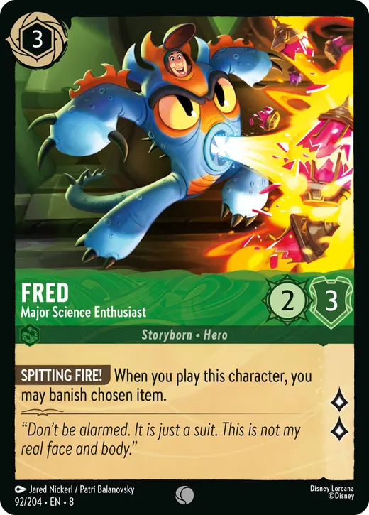 Fred – Major Science Enthusiast