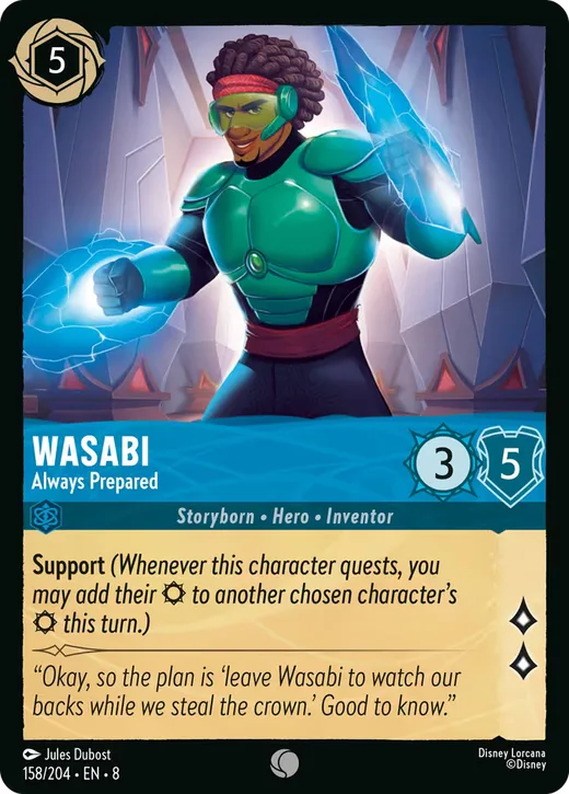 Wasabi – Always Prepared