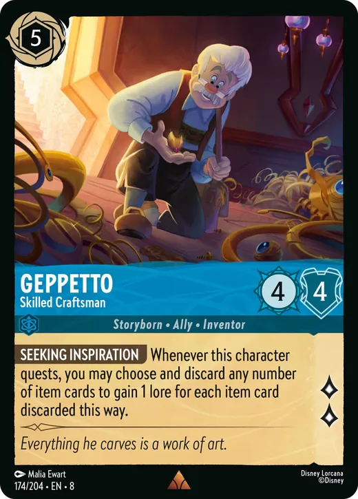 Geppetto – Skilled Craftsman