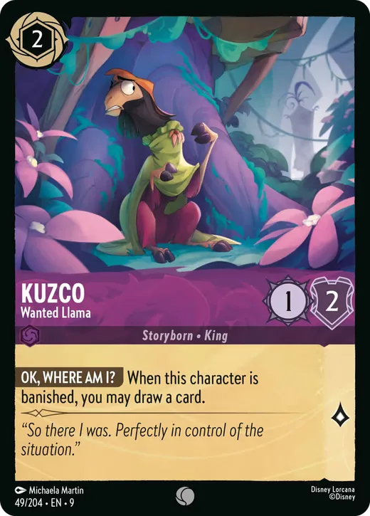 Kuzco – Wanted Llama