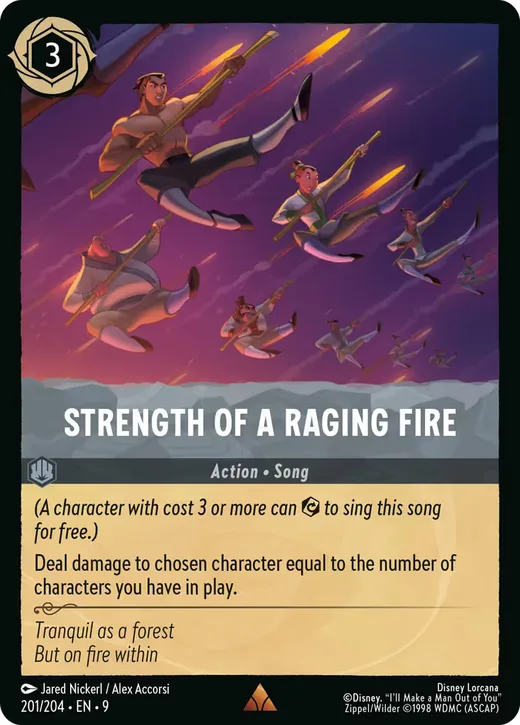 Strength of a Raging Fire