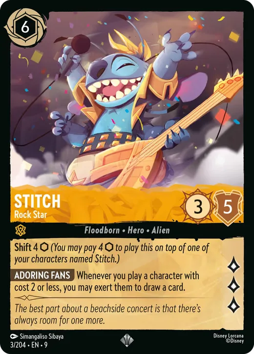 Stitch – Rock Star