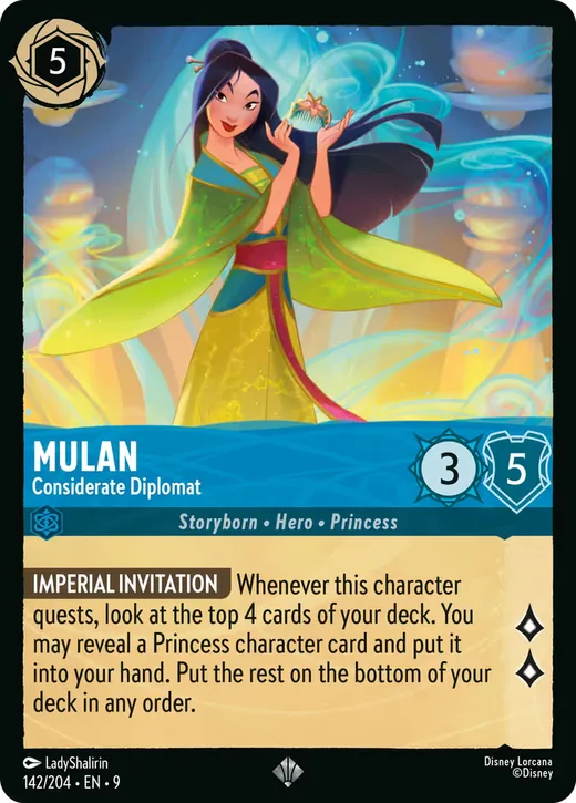 Mulan – Considerate Diplomat