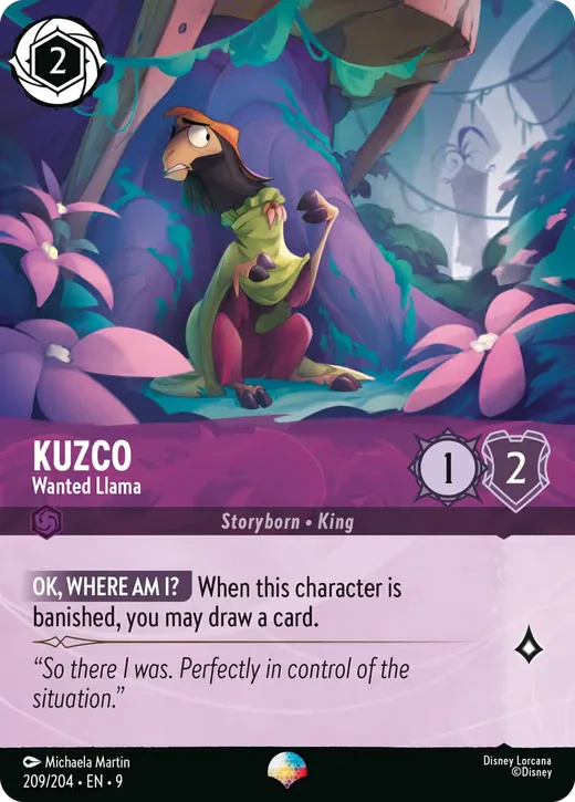 Kuzco – Wanted Llama