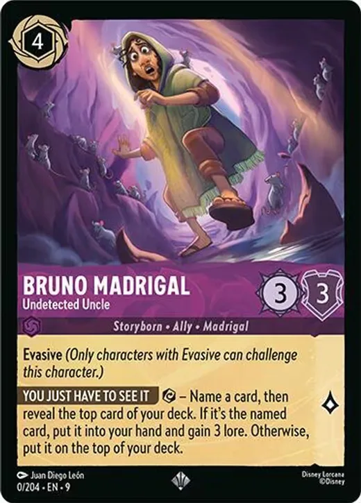 Bruno Madrigal – Undetected Uncle