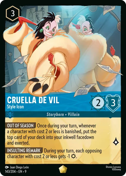 Cruella De Vil – Style Icon