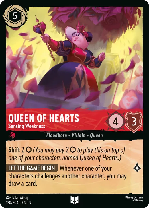 Queen of Hearts – Sensing Weakness