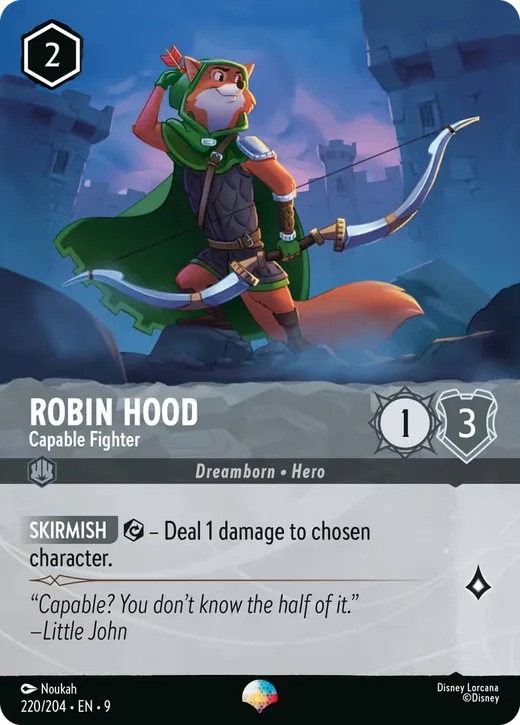 Robin Hood – Capable Fighter