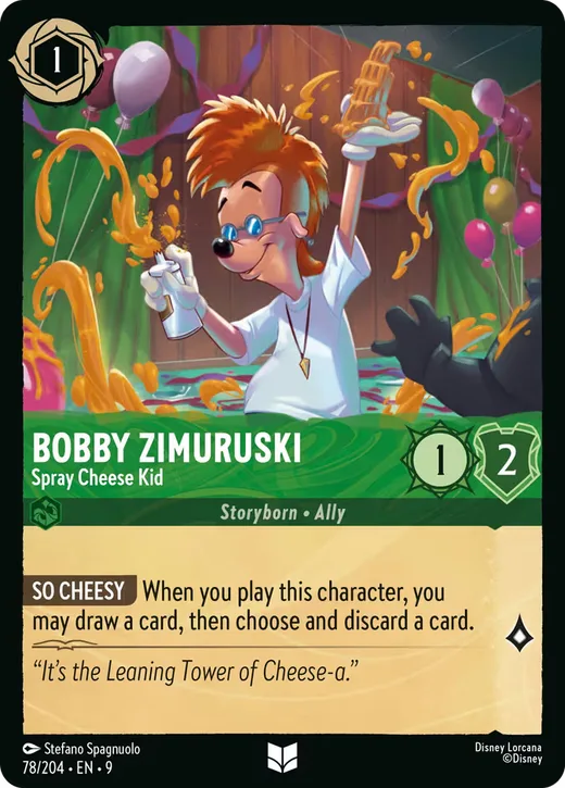 Bobby Zimuruski – Spray Cheese Kid