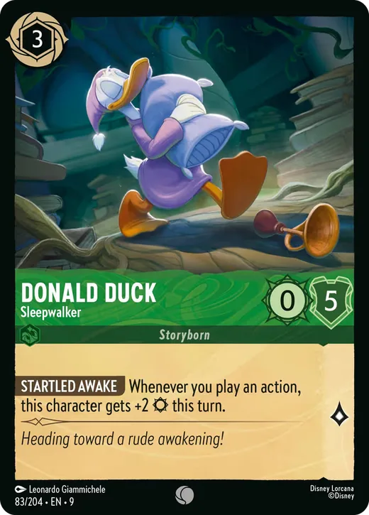 Donald Duck – Sleepwalker