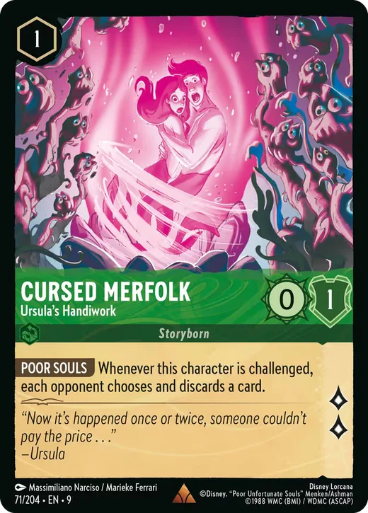 Cursed Merfolk – Ursula's Handiwork