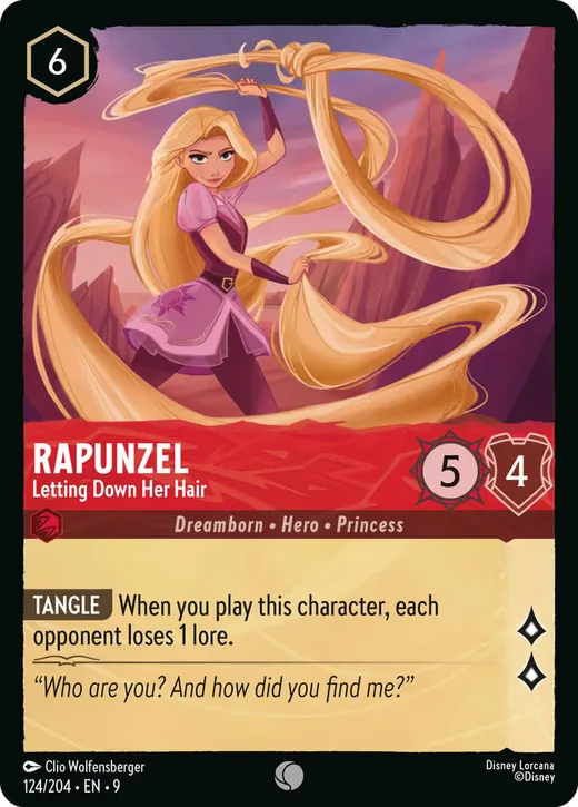 Rapunzel – Letting Down Her Hair