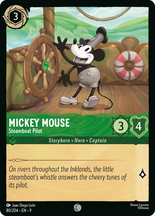 Mickey Mouse – Steamboat Pilot