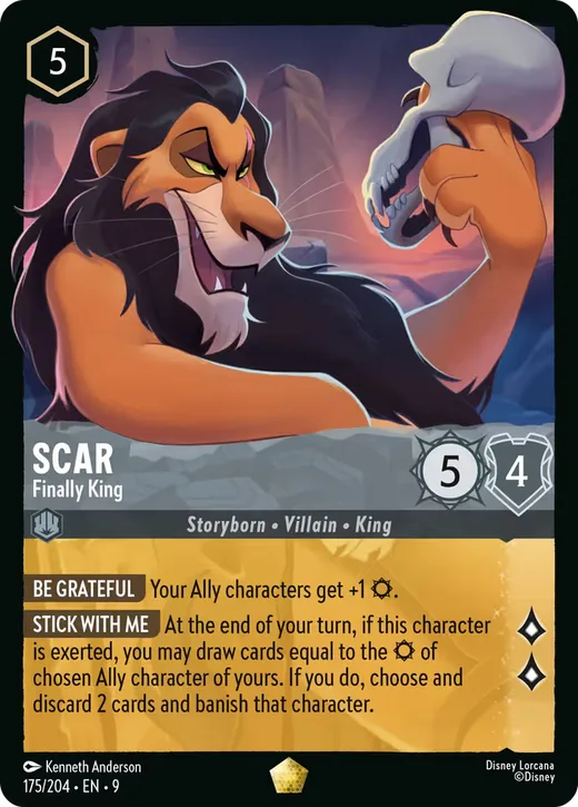 Scar – Finally King