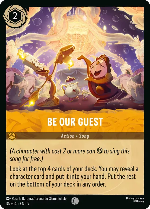 Be Our Guest
