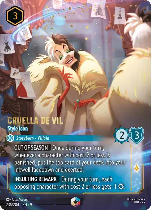 Cruella De Vil – Style Icon