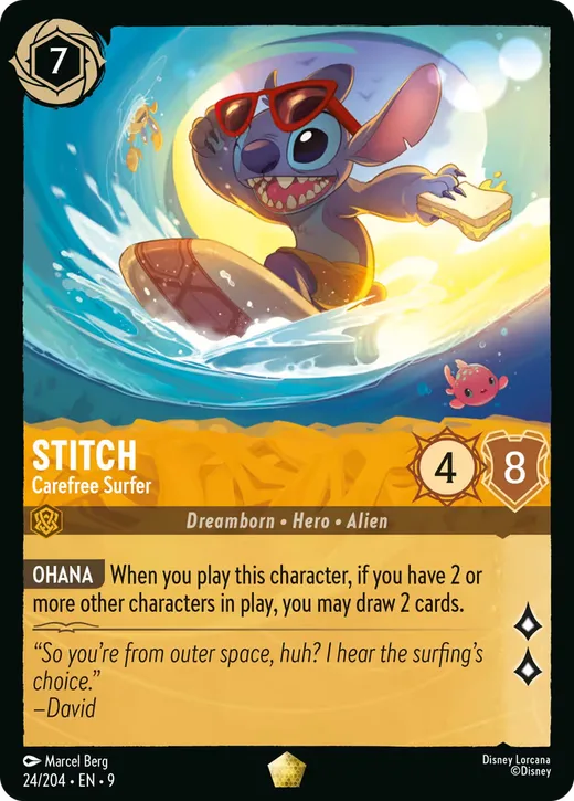 Stitch – Carefree Surfer