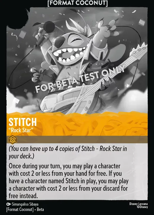 Stitch – "Rock Star"