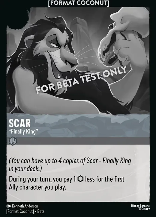 Scar – "Finally King"