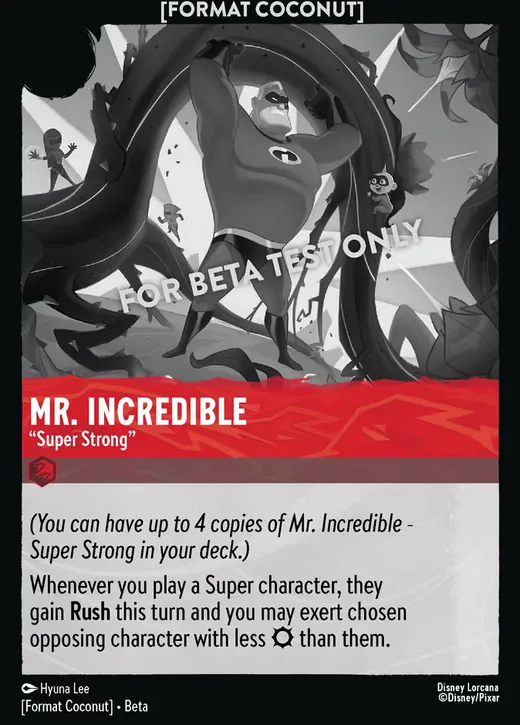 Mr. Incredible – "Super Strong"