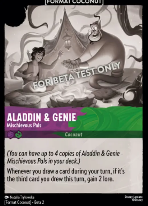 Aladdin & Genie – "Mischievous Pals"