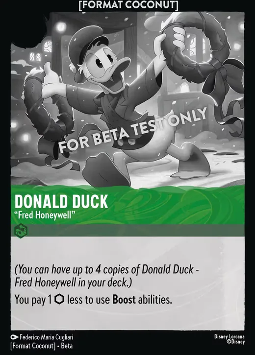 Donald Duck – "Fred Honeywell"