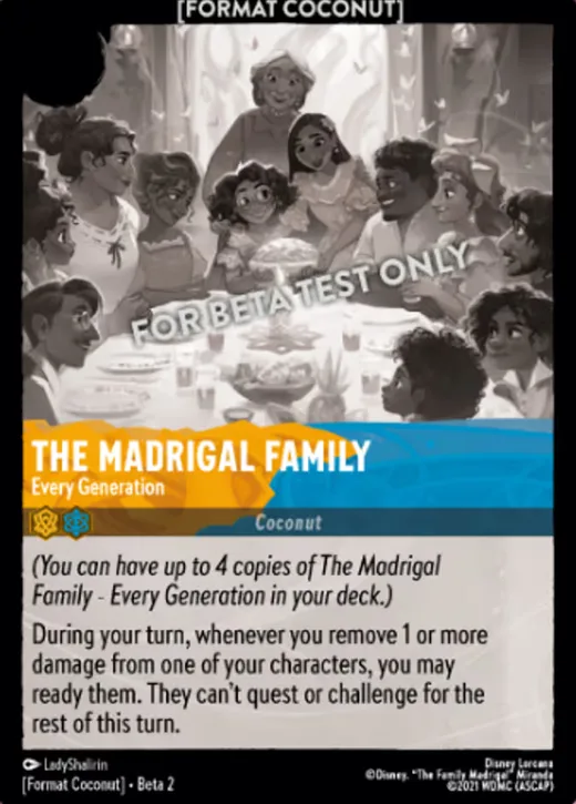 The Madrigal Family – "Every Generation"