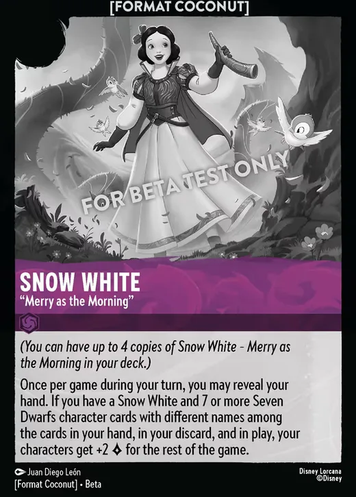 Snow White – "Merry as the Morning"