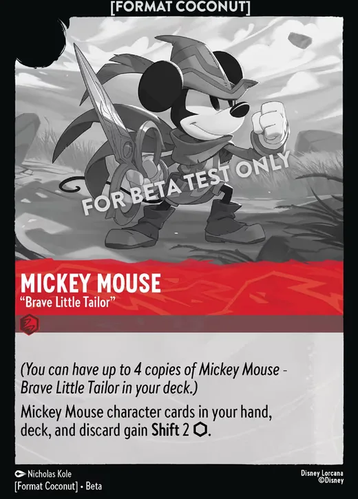 Mickey Mouse – "Brave Little Tailor"