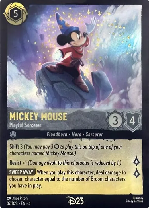 Mickey Mouse – Playful Sorcerer