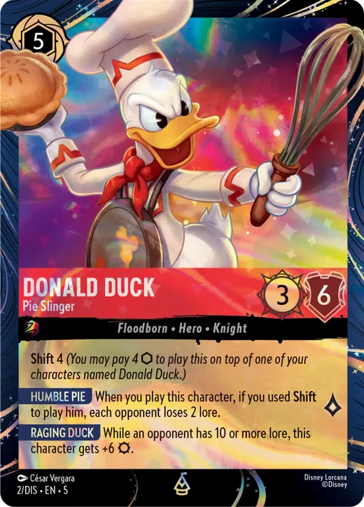 Donald Duck – Pie Slinger