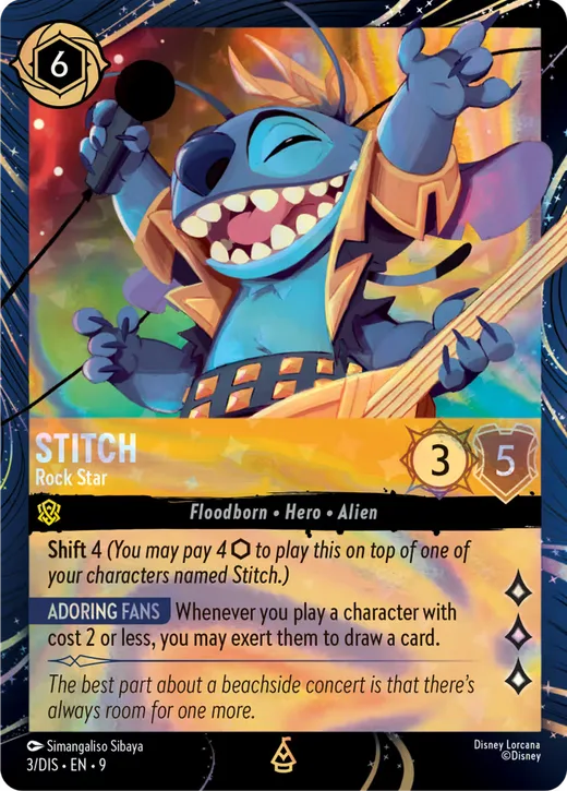Stitch – Rock Star