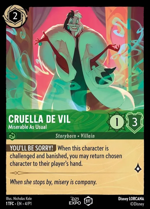 Cruella De Vil – Miserable As Usual