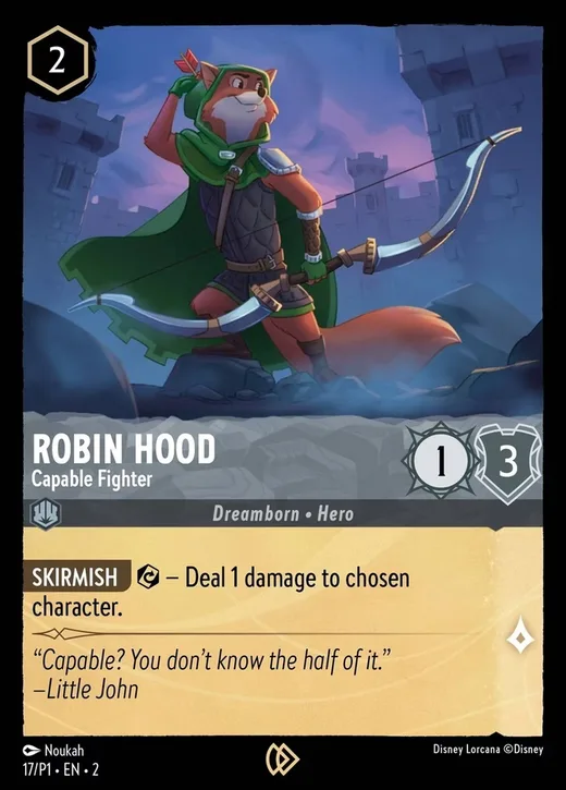 Robin Hood – Capable Fighter