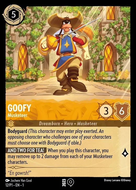 Goofy – Musketeer