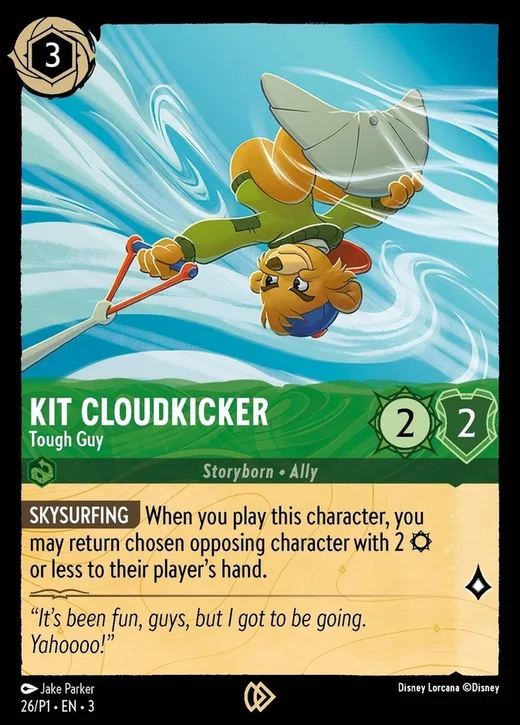 Kit Cloudkicker – Tough Guy