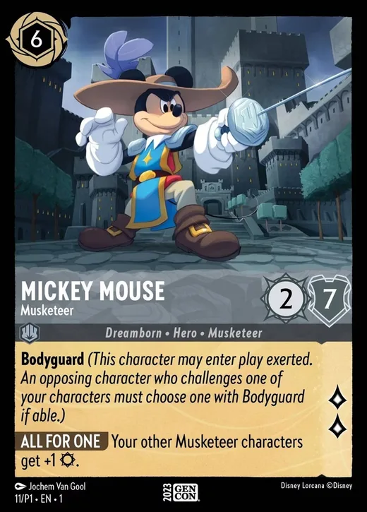 Mickey Mouse – Musketeer