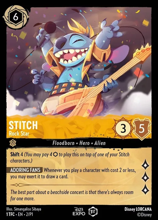 Stitch – Rock Star