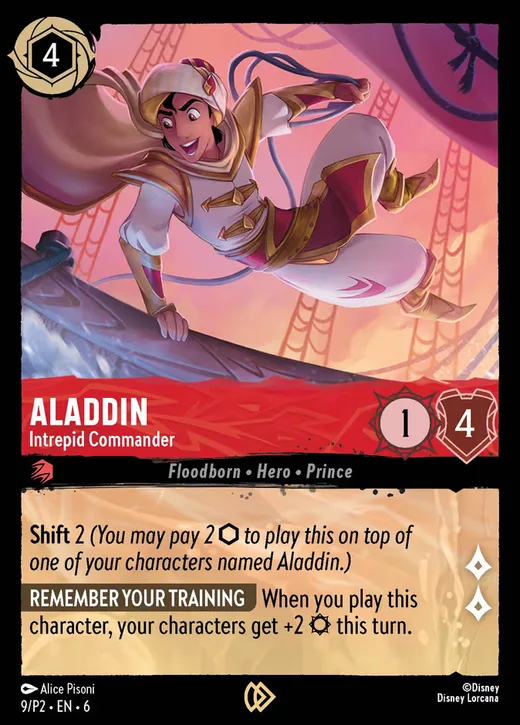 Aladdin – Intrepid Commander
