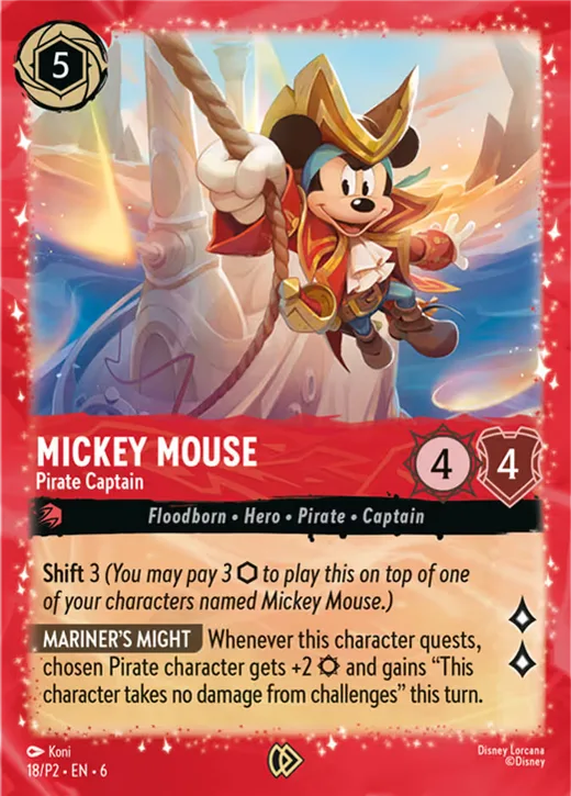 Mickey Mouse – Pirate Captain