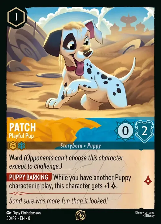 Patch – Playful Pup