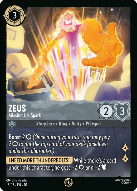 Zeus – Missing His Spark