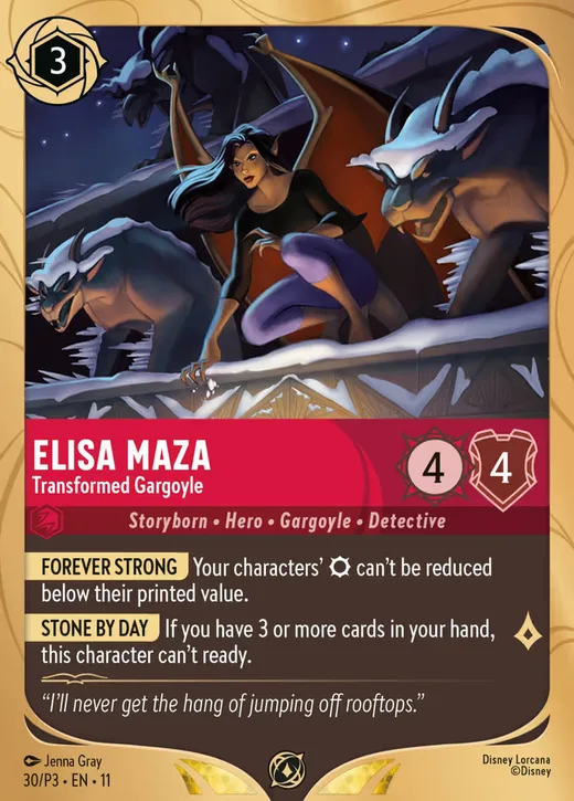 Elisa Maza – Transformed Gargoyle
