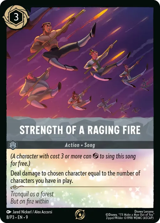 Strength of a Raging Fire
