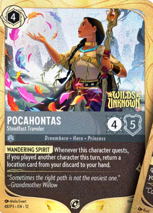 Pocahontas – Steadfast Traveler