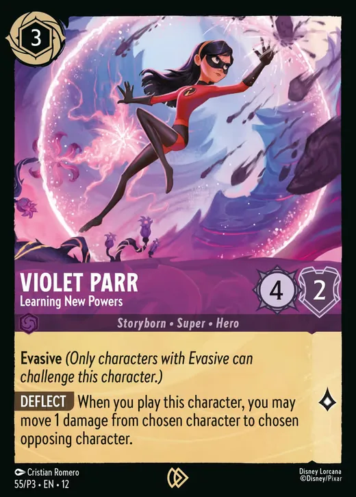 Violet Parr – Learning New Powers
